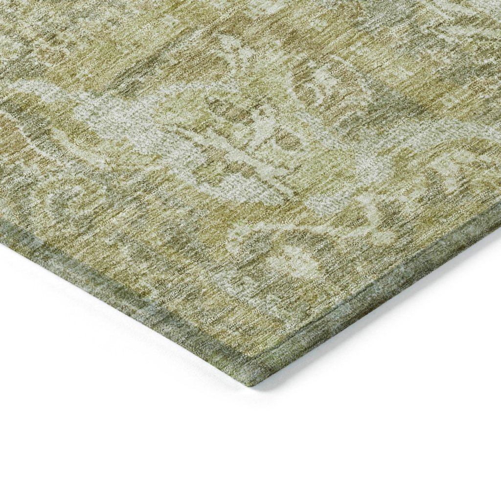 LOOMLAN Rugs Verona Green Washable Indoor-Outdoor Rug