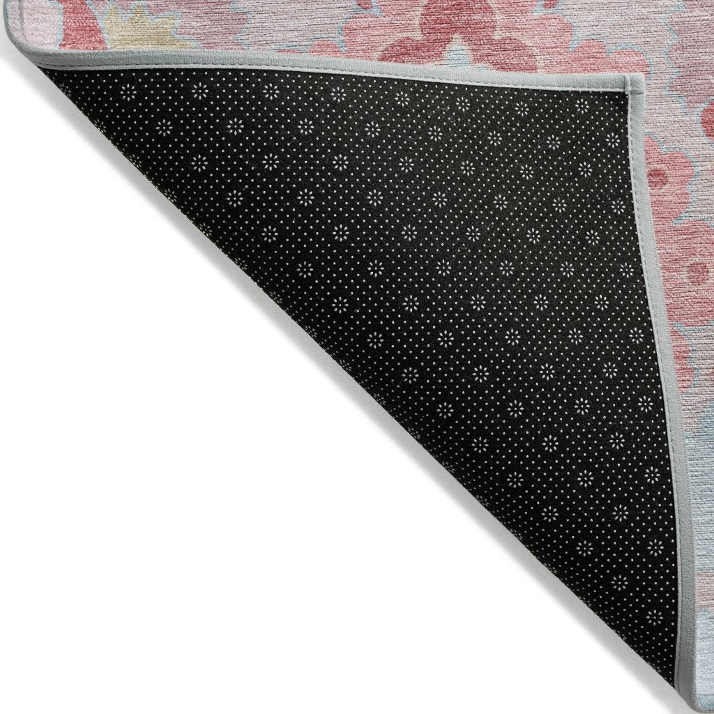 LOOMLAN Rugs Vespera Blush Washable Indoor-Outdoor Rug