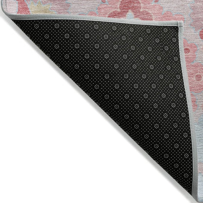 LOOMLAN Rugs Vespera Blush Washable Indoor-Outdoor Rug