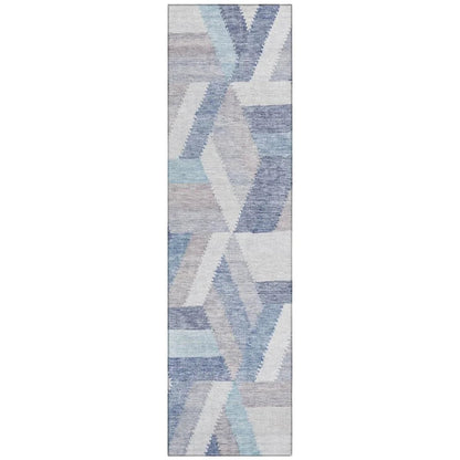 LOOMLAN Rugs Viella Denim Washable Indoor-Outdoor Rug