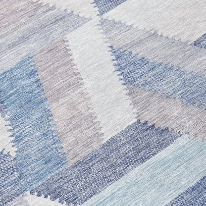 LOOMLAN Rugs Viella Denim Washable Indoor-Outdoor Rug