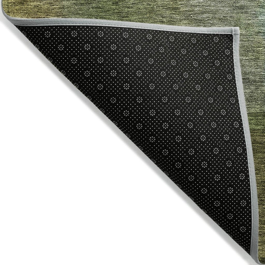 LOOMLAN Rugs Vienna Green Washable Indoor-Outdoor Rug