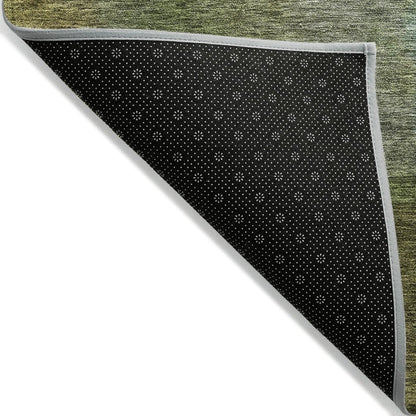 LOOMLAN Rugs Vienna Green Washable Indoor-Outdoor Rug