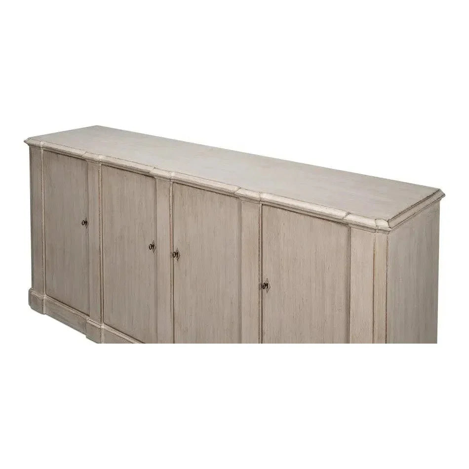 Villefranche Sideboard Stone Grey - LOOMLAN - Sarreid - Sideboards