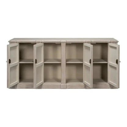 Villefranche Sideboard Stone Grey - LOOMLAN - Sarreid - Sideboards