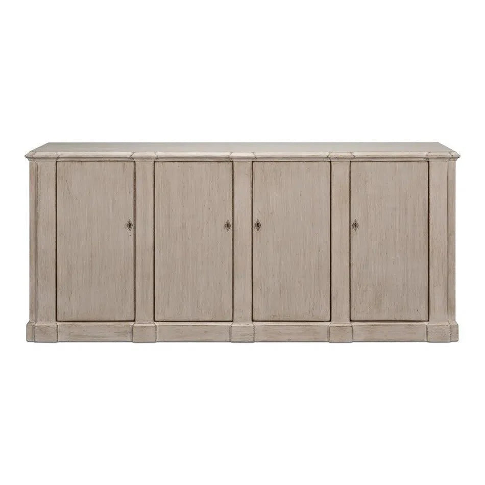 Villefranche Sideboard Stone Grey - LOOMLAN - Sarreid - Sideboards