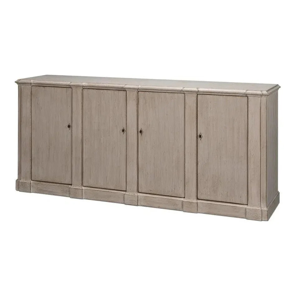 Villefranche Sideboard Stone Grey - LOOMLAN - Sarreid - Sideboards