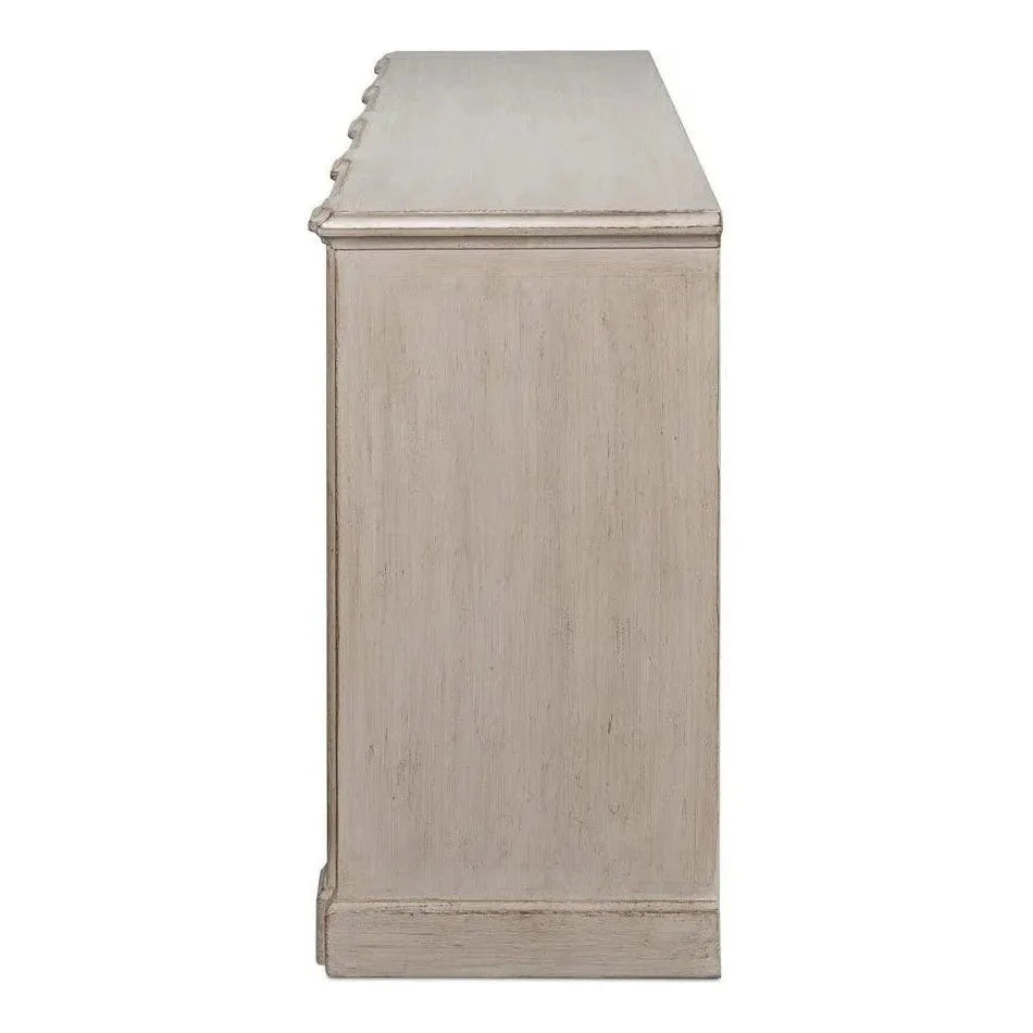 Villefranche Sideboard Stone Grey - LOOMLAN - Sarreid - Sideboards