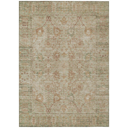 LOOMLAN Rugs Vilnius Beige Washable Indoor-Outdoor Rug