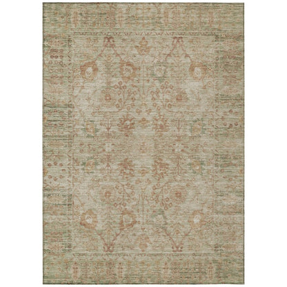 LOOMLAN Rugs Vilnius Beige Washable Indoor-Outdoor Rug