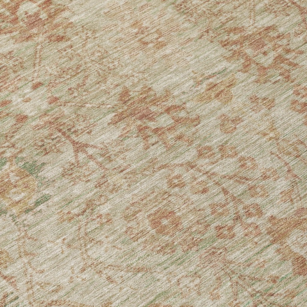 LOOMLAN Rugs Vilnius Beige Washable Indoor-Outdoor Rug