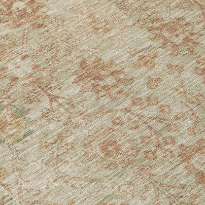 LOOMLAN Rugs Vilnius Beige Washable Indoor-Outdoor Rug