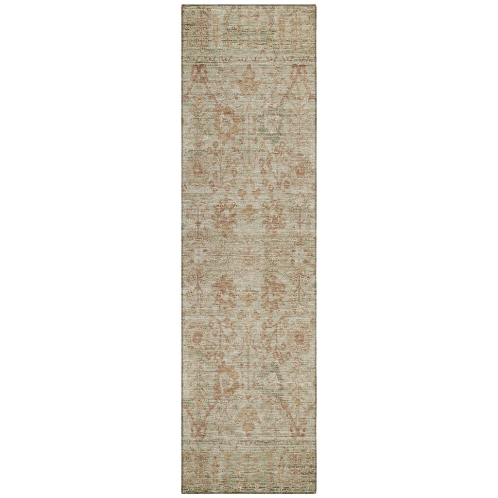 LOOMLAN Rugs Vilnius Beige Washable Indoor-Outdoor Rug