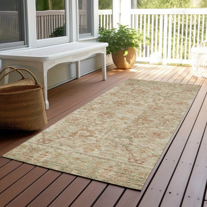 LOOMLAN Rugs Vilnius Beige Washable Indoor-Outdoor Rug