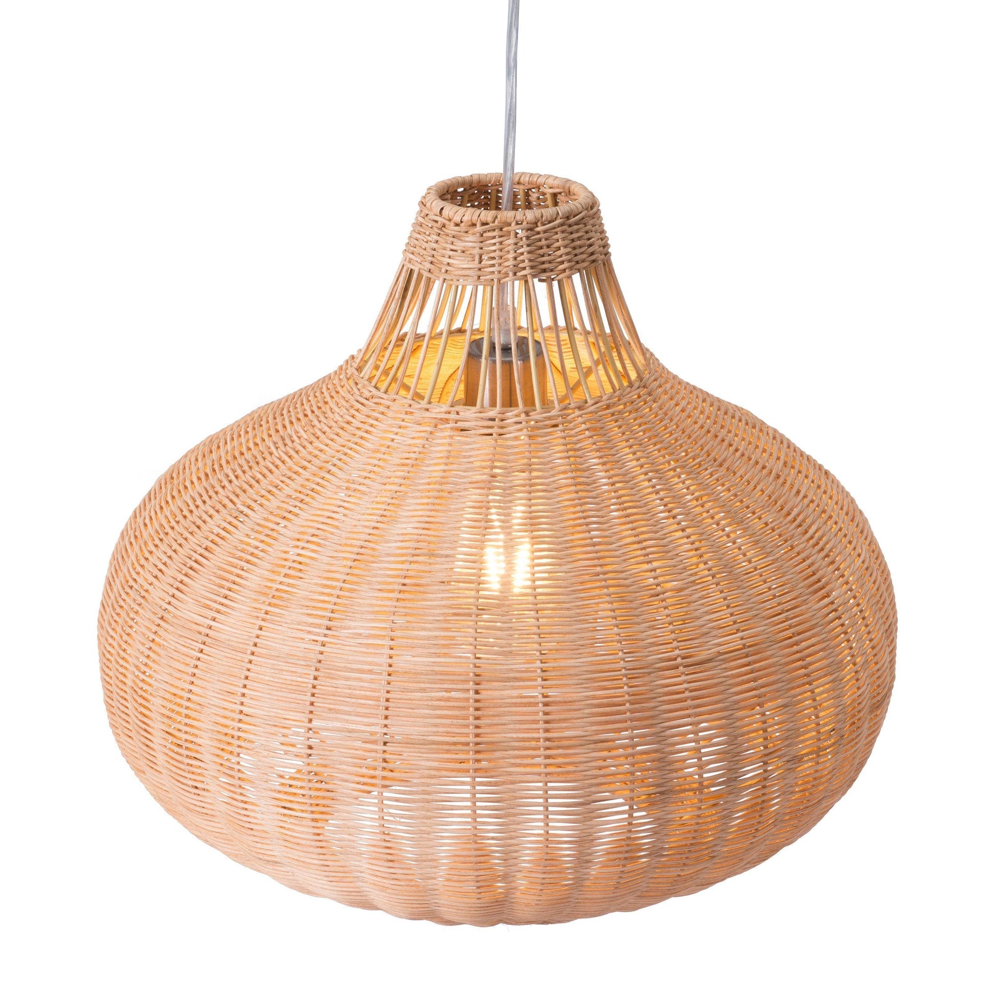 Vincent Ceiling Lamp Natural - Sideboards and Things Brand_Zuo Modern, Color_Natural, Depth_10-20, Features_Adjustable Height, Finish_Hand Painted, Finish_Polished, Height_10-20, Materials_Metal, Materials_Rattan, Materials_Wood, Metal Type_Steel, Product Type_Pendant, Width_10-20, Wood Species_Rattan