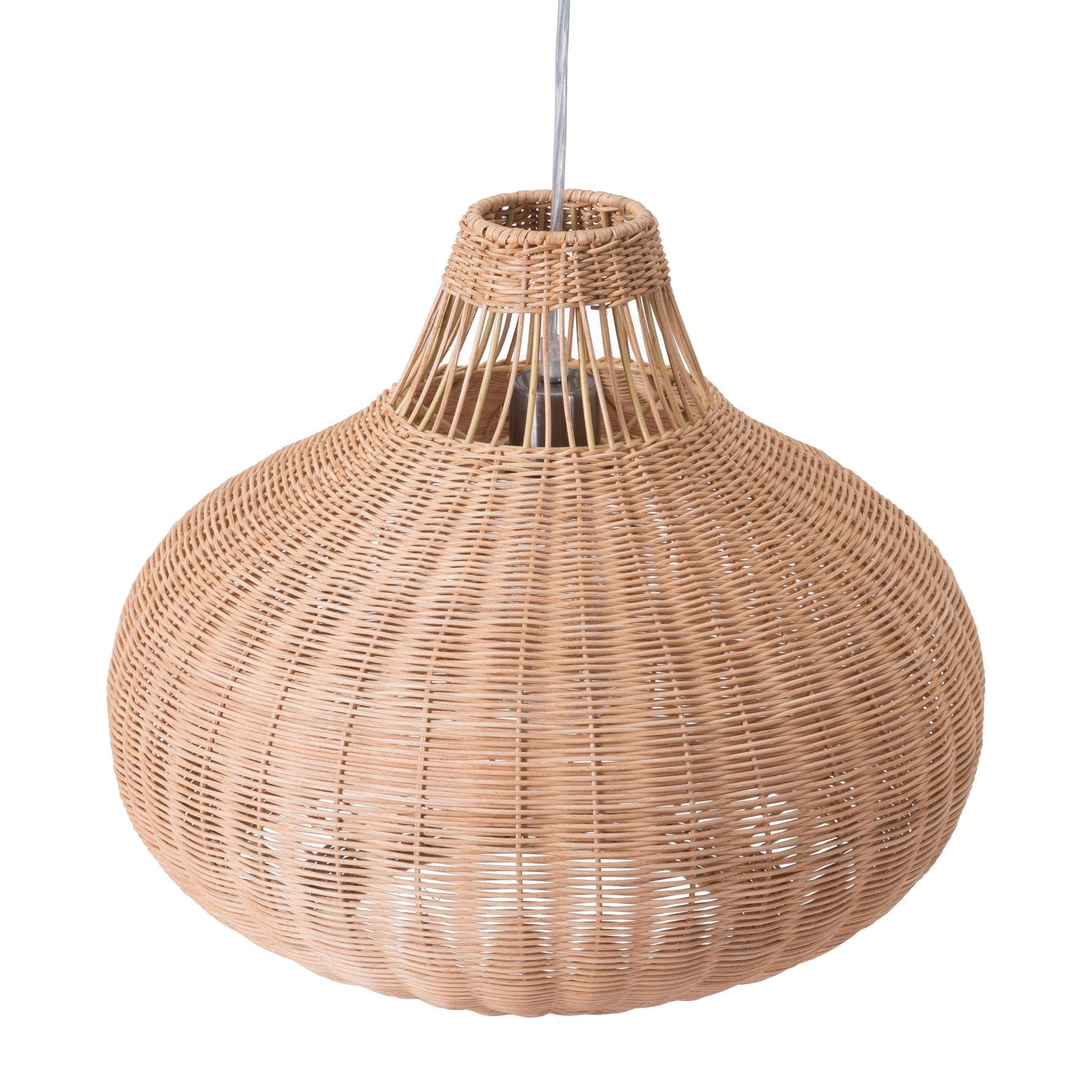 Vincent Ceiling Lamp Natural - Sideboards and Things Brand_Zuo Modern, Color_Natural, Depth_10-20, Features_Adjustable Height, Finish_Hand Painted, Finish_Polished, Height_10-20, Materials_Metal, Materials_Rattan, Materials_Wood, Metal Type_Steel, Product Type_Pendant, Width_10-20, Wood Species_Rattan