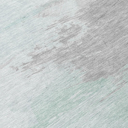 LOOMLAN Rugs Vivara Blue Washable Indoor-Outdoor Rug