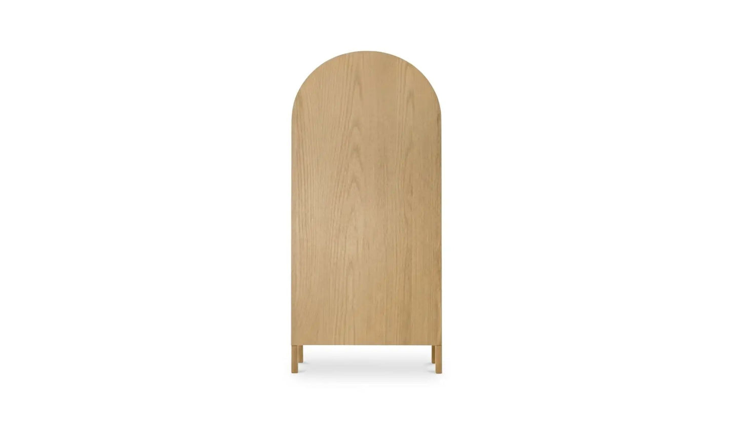 Wilde Wood Black Display Cabinet