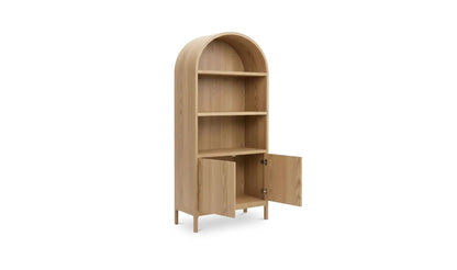 Wilde Wood Black Display Cabinet