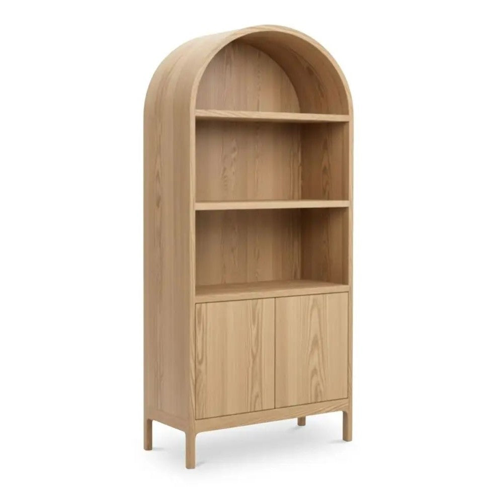 Wilde Wood Black Display Cabinet