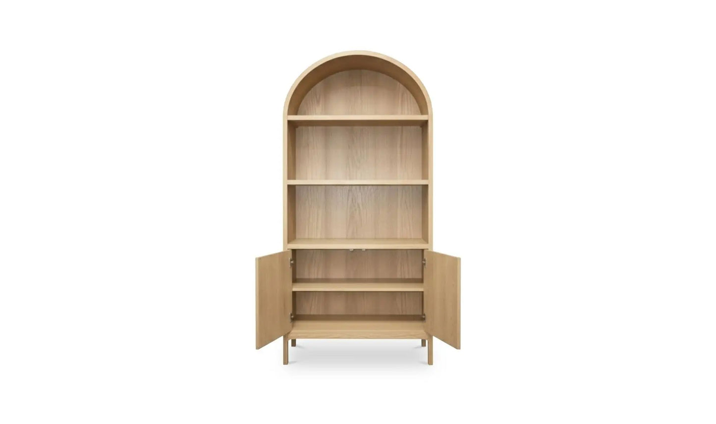 Wilde Wood Black Display Cabinet