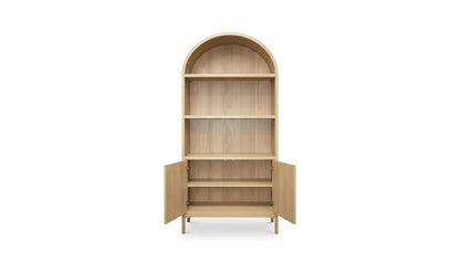 Wilde Wood Black Display Cabinet