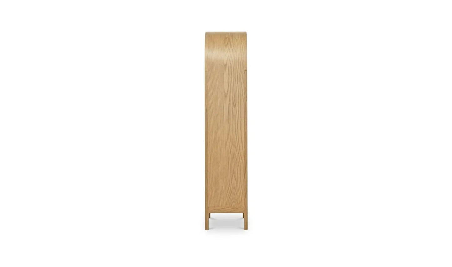 Wilde Wood Black Display Cabinet