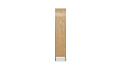 Wilde Wood Black Display Cabinet