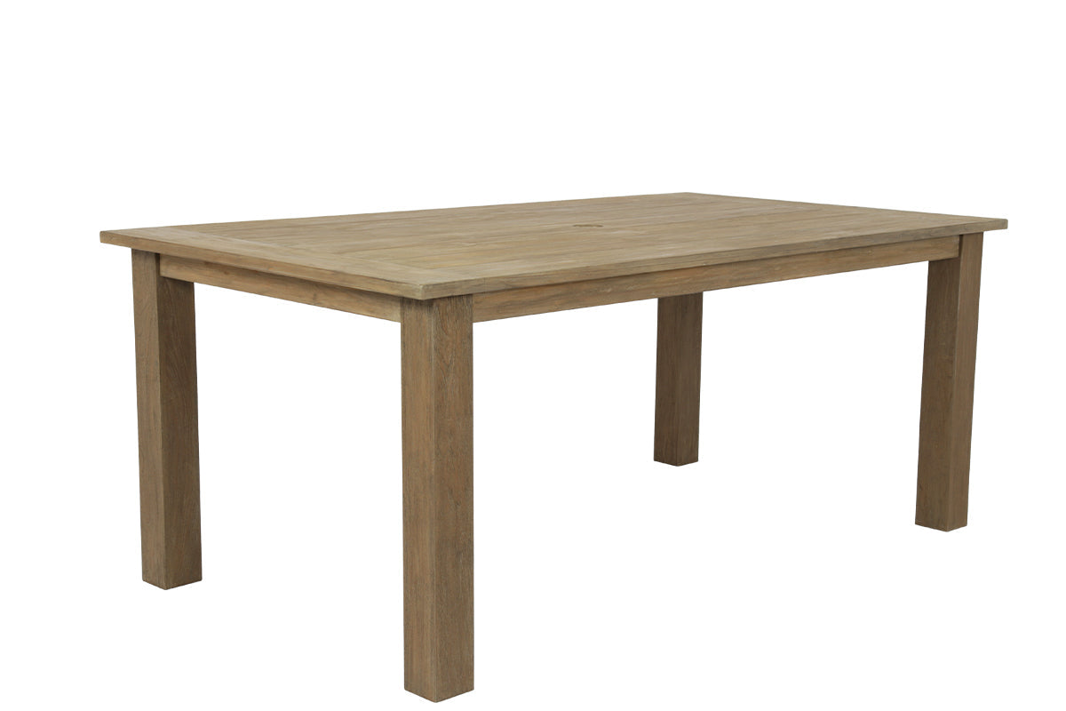 Coastal Teak Timeless Elegance Outdoor Dining Table