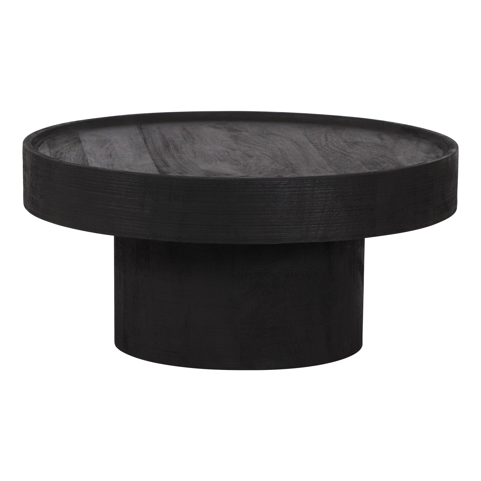 Watson Coffee Table Matte Black - Sideboards and Things Brand_Zuo Modern, Color_Black, Depth_20-30, Finish_Hand Painted, Finish_Powder Coated, Height_10-20, Materials_Metal, Materials_Wood, Metal Type_Steel, Product Type_Coffee Table, Width_10-20, Wood Species_Mango