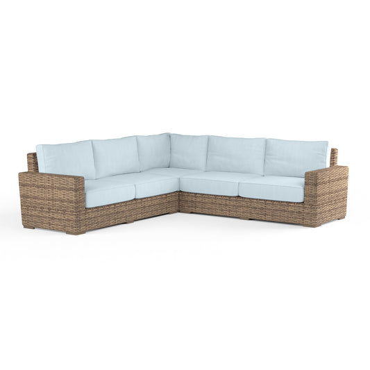 Havana Sunbrella Upholstered Outdoor Sectional Sofa