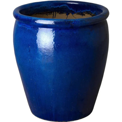 Weather Resistant Round Ceramic Pot