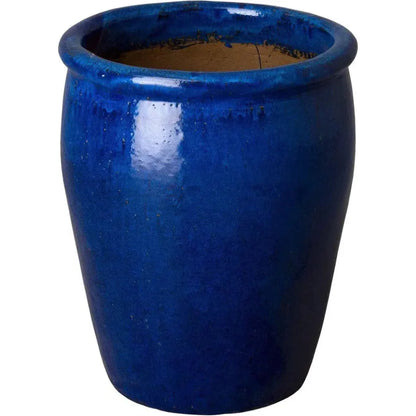 Weather Resistant Round Ceramic Pot