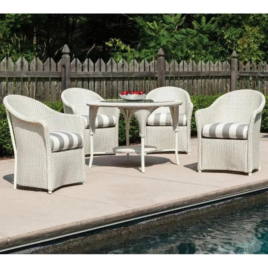 Weekend Retreat Dining Chair All Weather Wicker - LOOMLAN - Lloyd Flanders - Outdoor Dining Chairs
