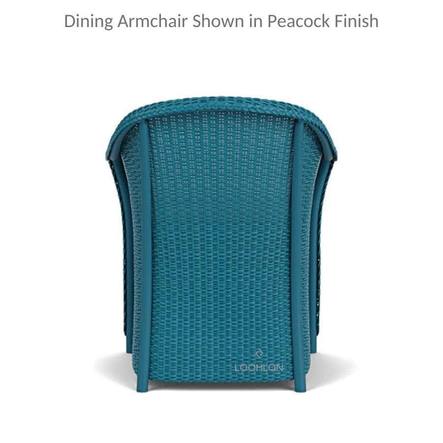 Weekend Retreat Dining Chair All Weather Wicker - LOOMLAN - Lloyd Flanders - Outdoor Dining Chairs