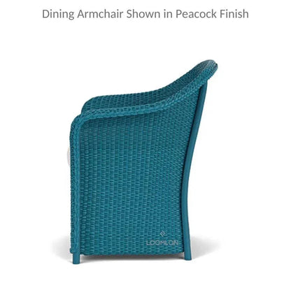 Weekend Retreat Dining Chair All Weather Wicker - LOOMLAN - Lloyd Flanders - Outdoor Dining Chairs