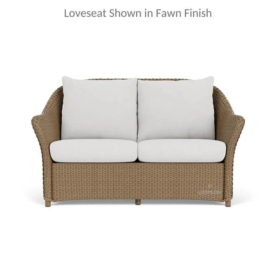 Weekend Retreat Dining Chair All Weather Wicker - LOOMLAN - Lloyd Flanders - Outdoor Dining Chairs