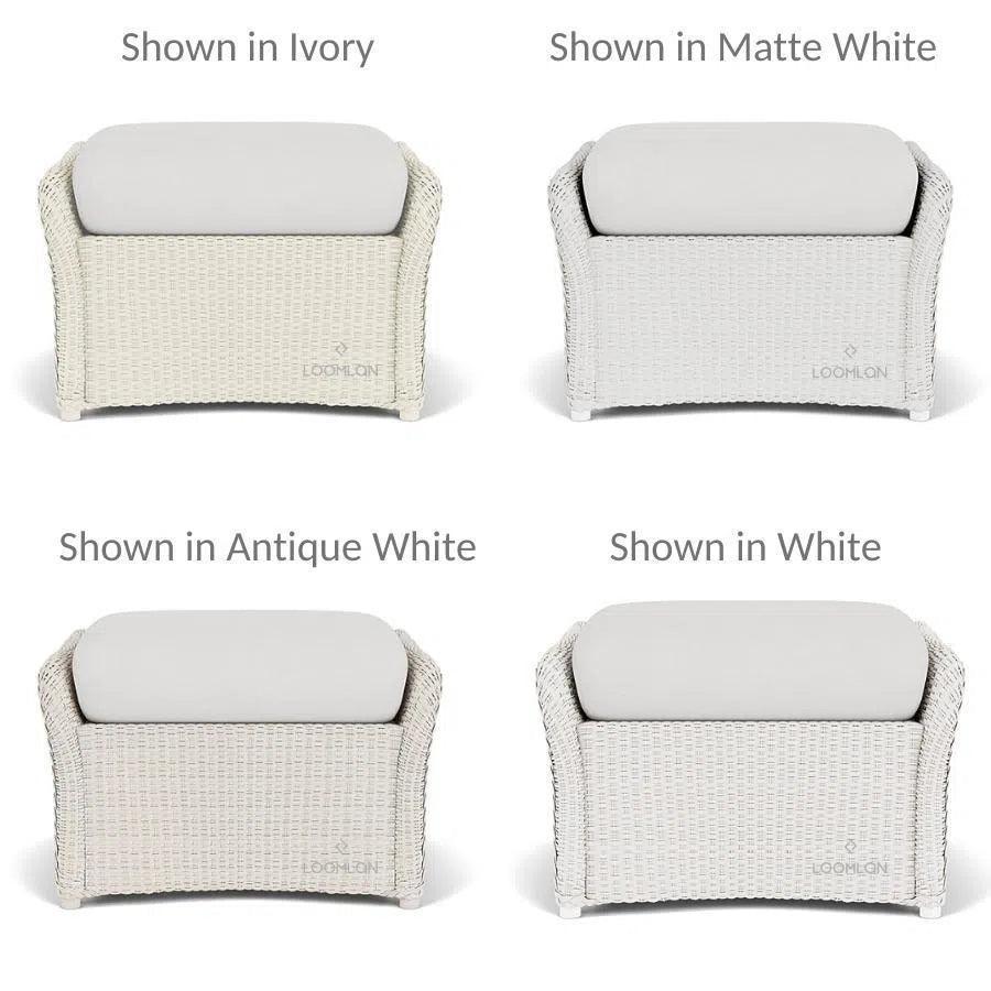 Weekend Retreat Dining Chair All Weather Wicker - LOOMLAN - Lloyd Flanders - Outdoor Dining Chairs