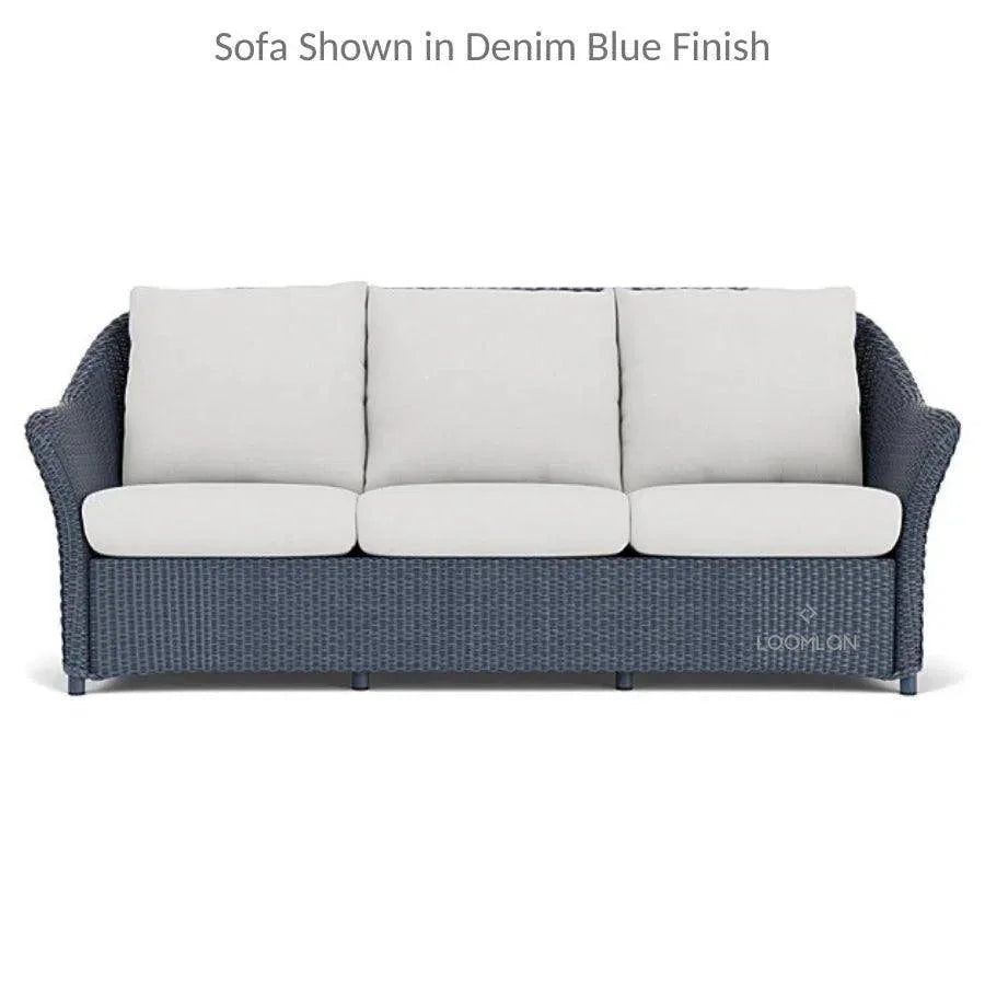 Weekend Retreat Dining Chair All Weather Wicker - LOOMLAN - Lloyd Flanders - Outdoor Dining Chairs