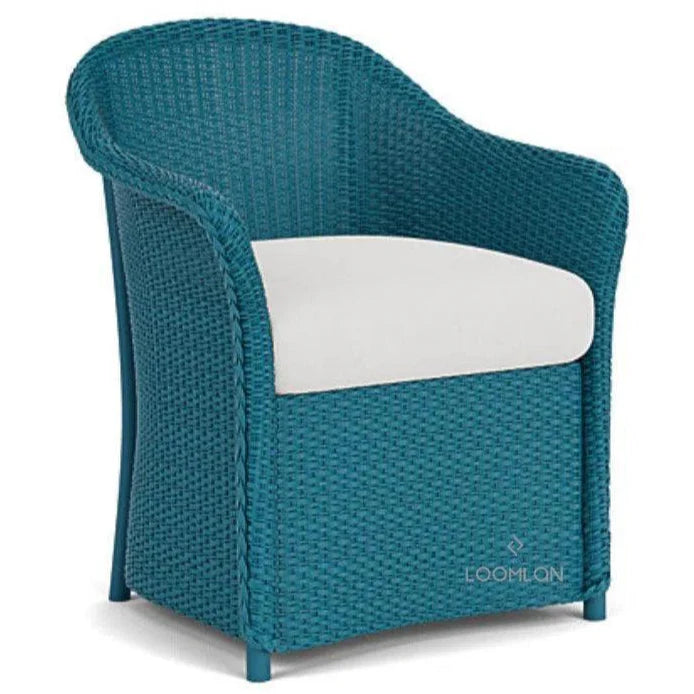 Weekend Retreat Dining Chair All Weather Wicker - LOOMLAN - Lloyd Flanders - Outdoor Dining Chairs