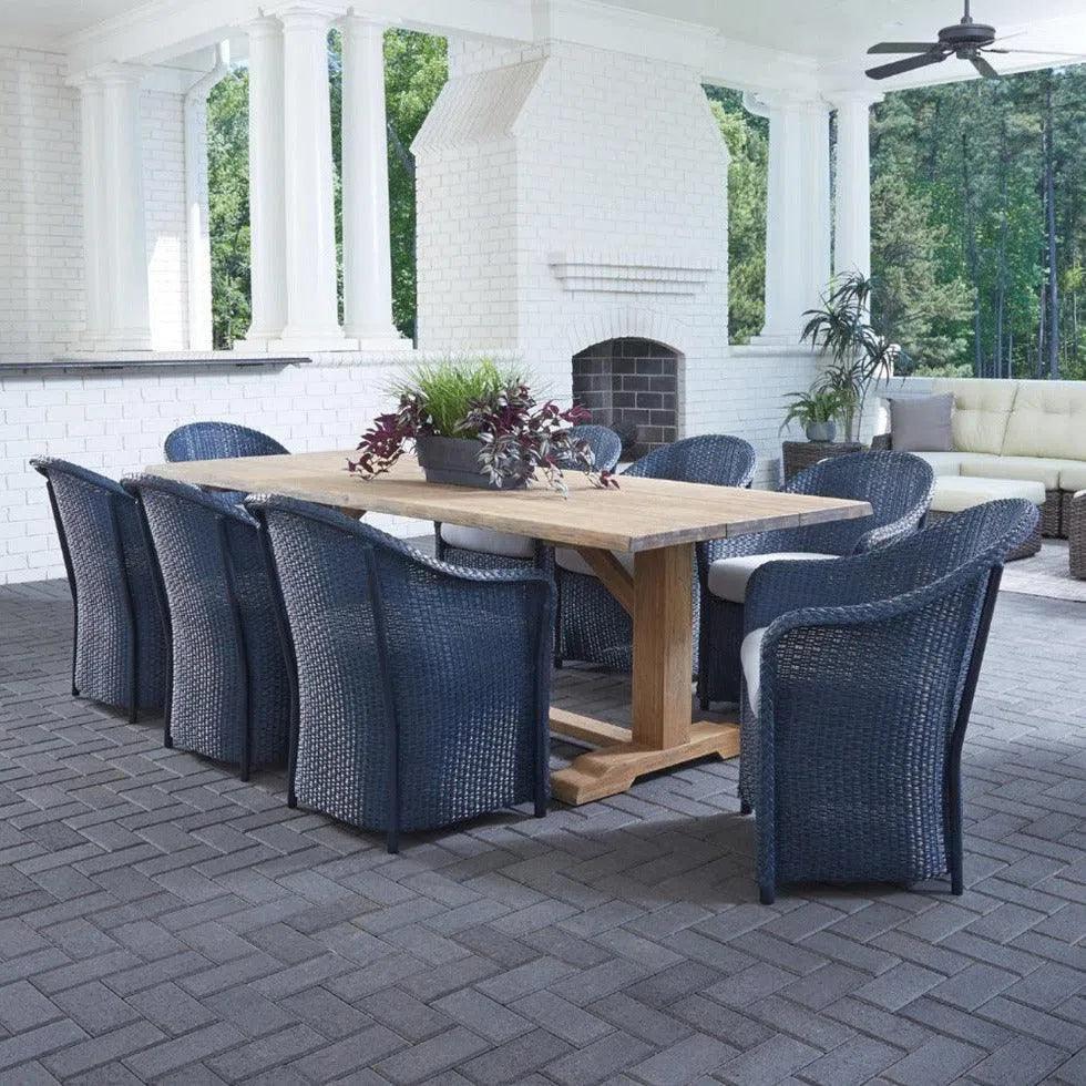 Weekend Retreat Dining Chair All Weather Wicker - LOOMLAN - Lloyd Flanders - Outdoor Dining Chairs