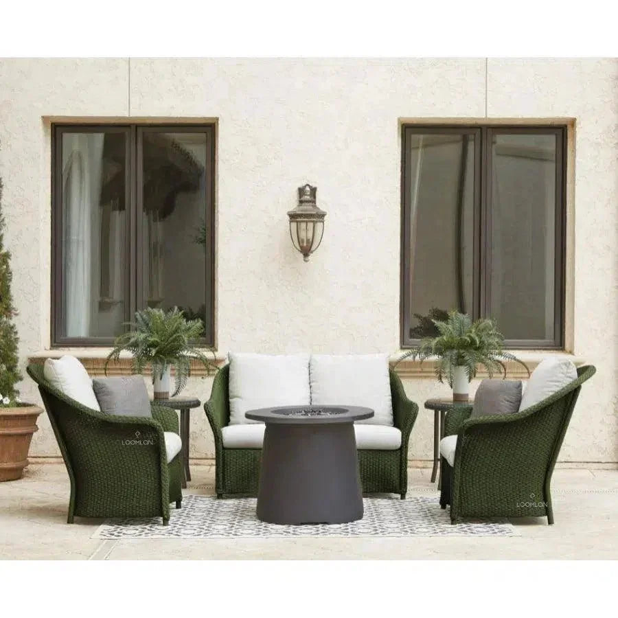 Weekend Retreat Dining Chair All Weather Wicker - LOOMLAN - Lloyd Flanders - Outdoor Dining Chairs