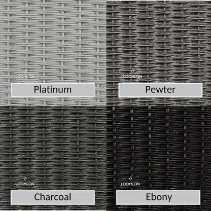 Weekend Retreat Dining Chair All Weather Wicker - LOOMLAN - Lloyd Flanders - Outdoor Dining Chairs