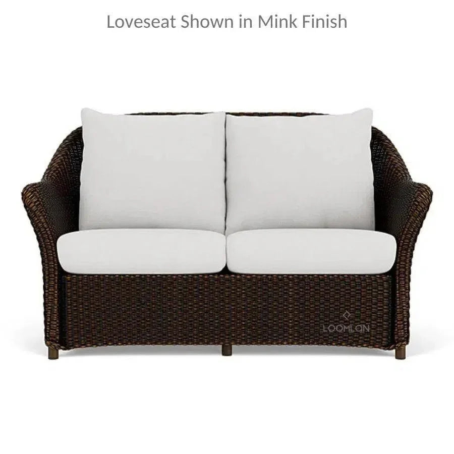 Weekend Retreat Dining Chair All Weather Wicker - LOOMLAN - Lloyd Flanders - Outdoor Dining Chairs