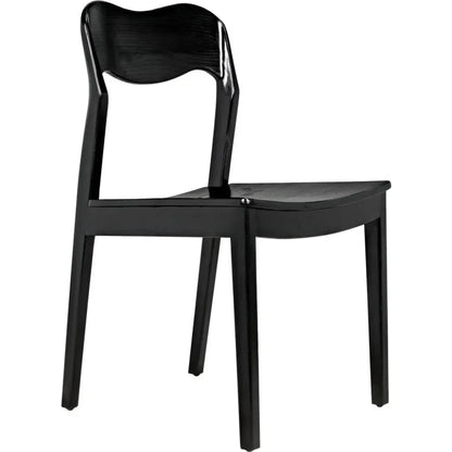 Noir Weller Side Chair