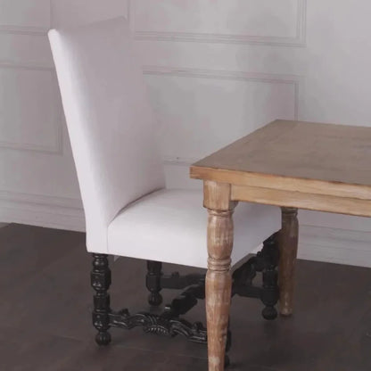 Peninsula Home White Dining Chair Finisterra, Bae Porcelain