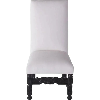 Peninsula Home White Dining Chair Finisterra, Bae Porcelain
