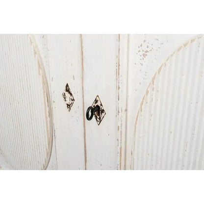 Whitewash Ribbon Sideboard For Living Room - LOOMLAN - Sarreid - Sideboards