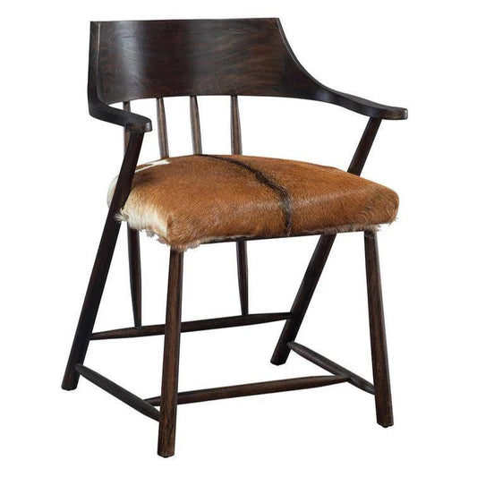 Furniture Classics Willow Linen Black Dining Chair