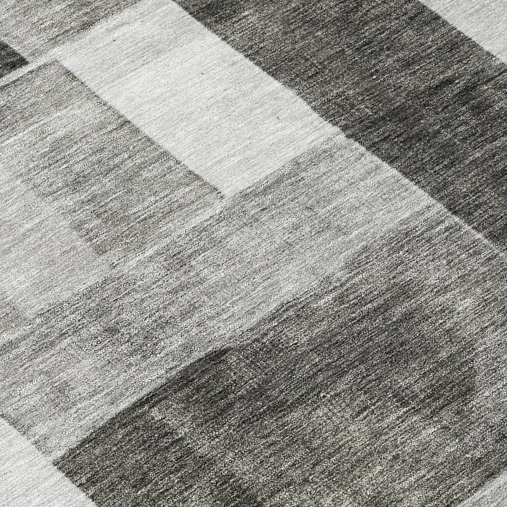 LOOMLAN Rugs Wovari Gray Washable Indoor-Outdoor Rug